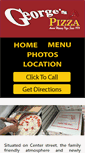 Mobile Screenshot of georgespizza.com